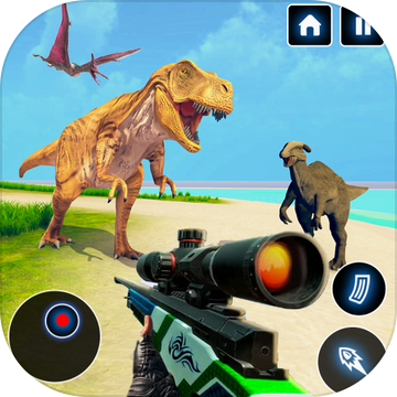 野生恐龙狩猎冲突游戏