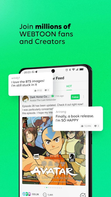 webtoon漫画app中文版